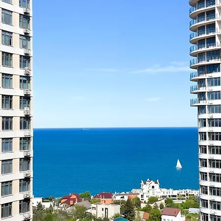 Прекрасная Квартира В Аркадии С Видом На Море Odesa